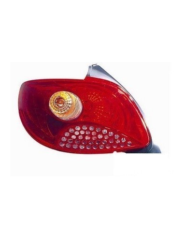Fanale faro Trasero izquierdo para Peugeot 206 plus 2009 en adelante instalación valeo Lucana Faros y luz