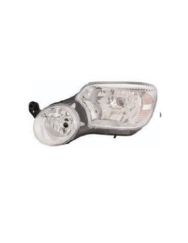 Headlight left front headlight for skoda yeti 2009 to 2012 with fog lights marelli Lighting