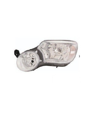 Headlight left front headlight for skoda yeti 2009 to 2012 without fog lights marelli Lighting