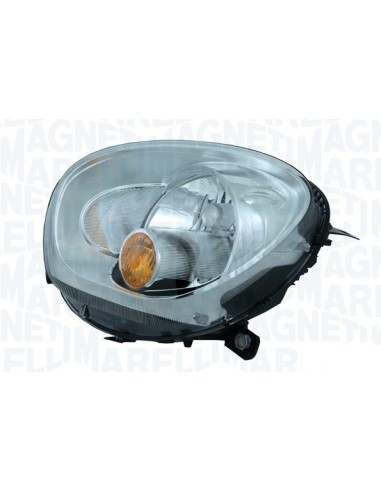 Faro anteriore sinistro per mini countryman r60 2010 al h4 freccia aranci marelli Illuminazione