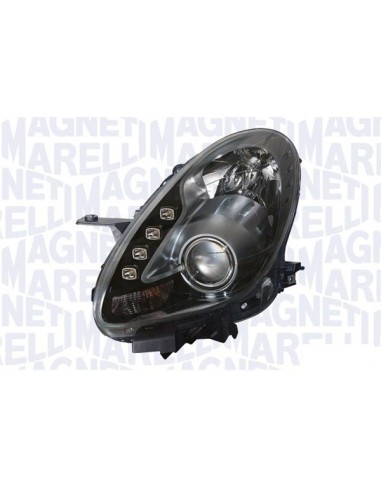 Left headlight for alfa Giulietta 2010 onwards titanium Marelli marelli Lighting