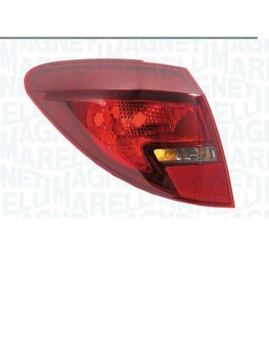 Tail light rear left Opel Meriva 2013 onwards outside fume' marelli Lighting