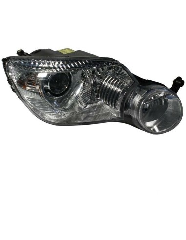 Faro luz proyector delantero izquierdo para skoda yeti 2009 al 2012 bixenon negro marelli Faros y luz