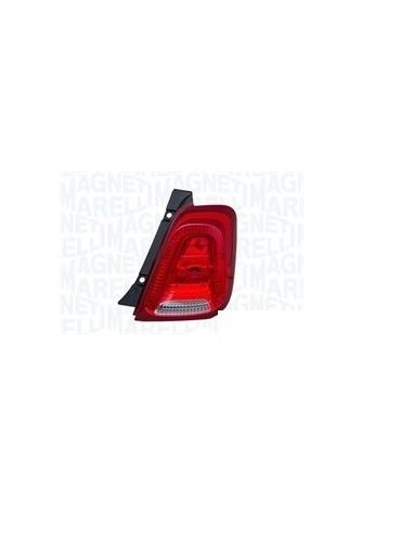 Lamp LH rear light for Fiat 500 2015 onwards marelli Lighting