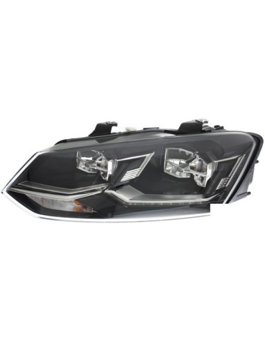 Headlight left front headlight for Volkswagen Polo 2014 to 2017 onwards led hella Lighting