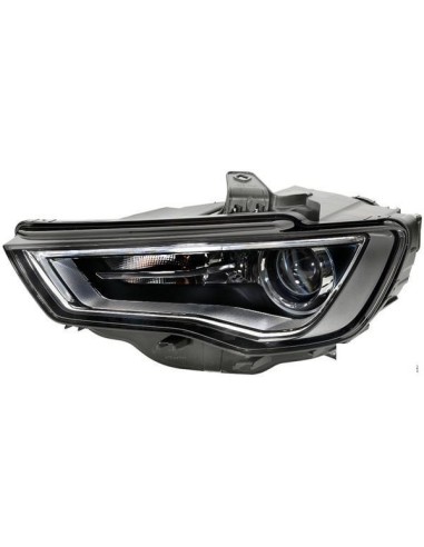 Faro proiettore anteriore sinistro per audi a3 2012 al 2016 bixenon scuro hella Illuminazione