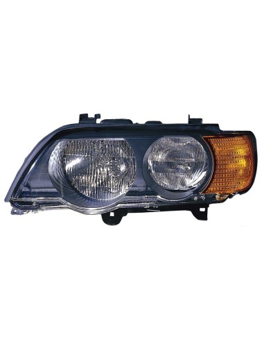 Headlight left front headlight BMW X5 E53 1999 to 2004 FR/Orange Aftermarket Lighting
