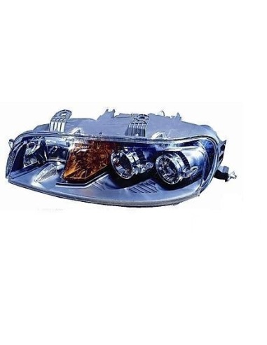 Headlight left front headlight for Fiat Punto 1999 to 2001 with fog lights Aftermarket Lighting