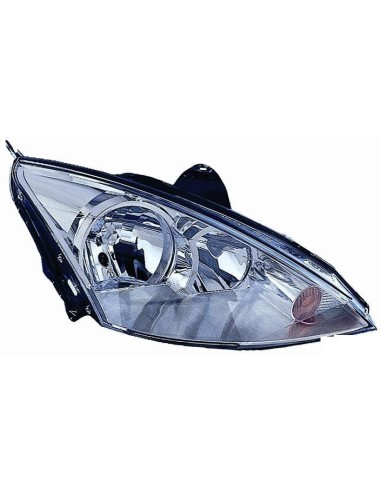 Headlight left front Ford Focus 2001 to 2004 Aftermarket Lighting