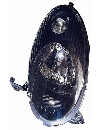 Headlight left front headlight for Nissan Micra 2003 to 2007 black Aftermarket Lighting