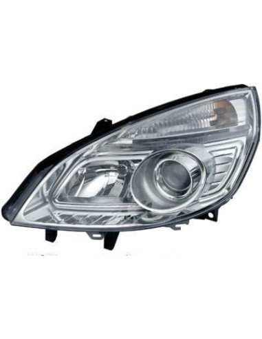 Left headlight for Renault Scenic 2006 to 2008 chrome parable Aftermarket Lighting