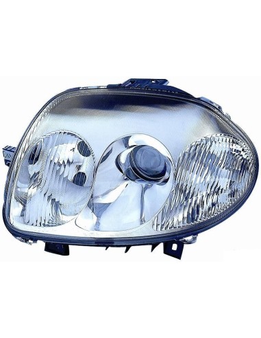 Headlight left front headlight for renault clio 1998 to 2001 2 dishes Aftermarket Lighting