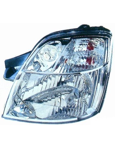 Headlight left front Kia Picanto 2004 to 2007 Aftermarket Lighting