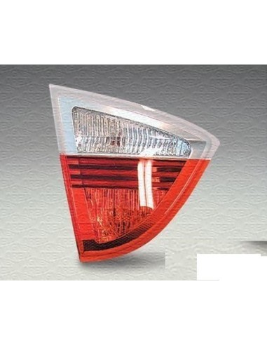 Fanale posteriore sinistro per serie 3 e91 2005 al 2008 interno bianco rosso Aftermarket Illuminazione