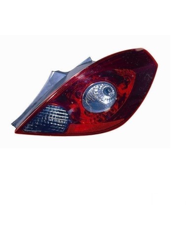 Fanale faro posteriore sinistro per opel corsa d 2006 in poi 3 porte fume' Aftermarket Illuminazione