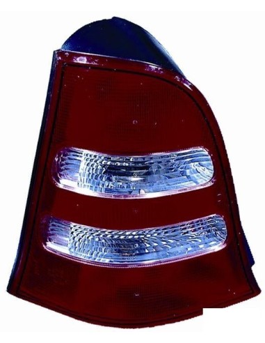 Fanale projecteur arrière gauche de la Mercedes classe a w168 2001 2004 blanc rouge Lucana Phares et Feux