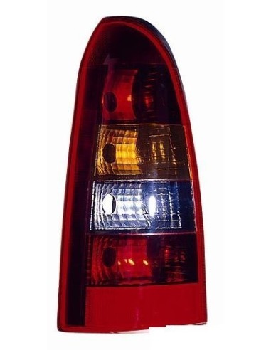 Fanale faro posteriore sinistro per opel astra g 2001 al 2004 station wagon fume Aftermarket Illuminazione