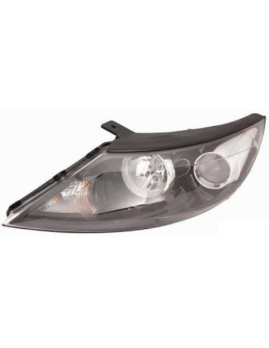 Faro proiettore anteriore sinistr per kia sportage 2010 in poi nero manuale Aftermarket Illuminazione