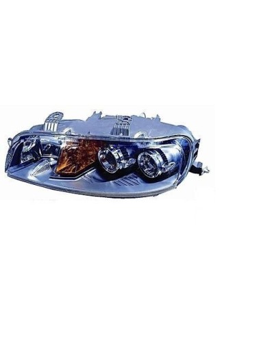 Headlight left front headlight for Fiat Punto 2001 to 2003 without fog lights Aftermarket Lighting