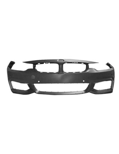 Front bumper for 4 F32 F33 F36 2013- with park assist, holes sensors M-tech Aftermarket Bumpers and accessories