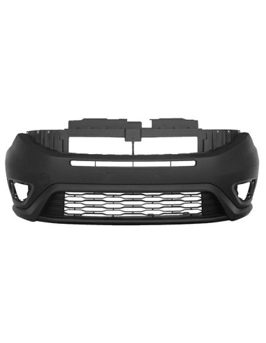 Front bumper Fiat Doblo 2015 onwards full black Aftermarket Bumpers and accessories