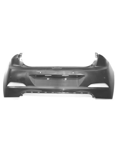 Rear bumper hyundai i20 2014 onwards 5 doors with holes sensors park Aftermarket Bumpers and accessories