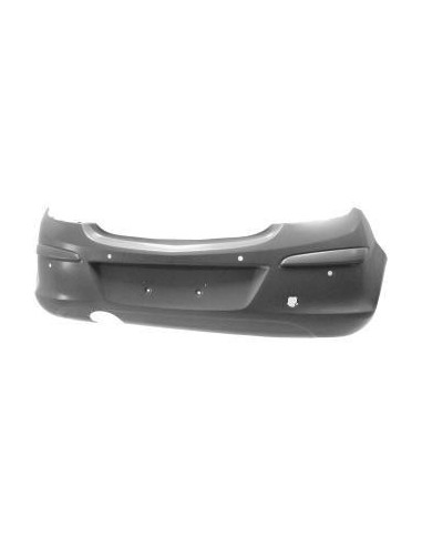 Rear bumper for Opel Corsa d 2006- 3p sport sxi gsi with holes sensors Aftermarket Bumpers and accessories