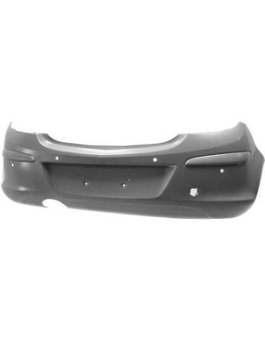 Rear bumper for Opel Corsa d 2006- 5p sport sxi gsi with holes sensors Aftermarket Bumpers and accessories