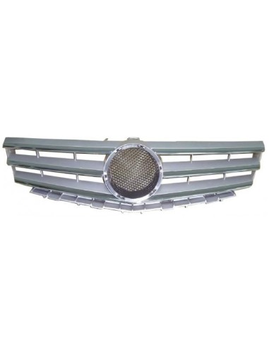 Bezel front grille for Mercedes class a W169 2008- chrome gray and Aftermarket Bumpers and accessories