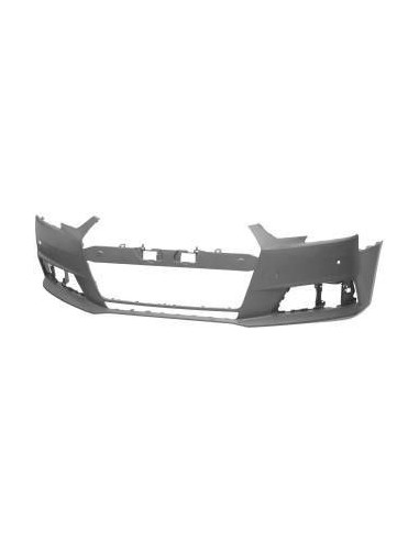 Front bumper Audi A4 2015 onwards with 2 holes sensors park Aftermarket Bumpers and accessories