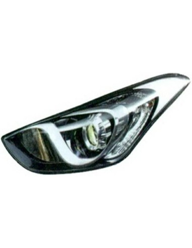 Headlight right front Hyundai I30 2012 onwards chrome parable Aftermarket Lighting