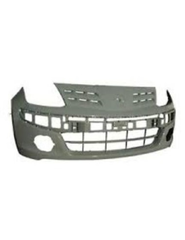 Front bumper for nissan Pixo 2009 onwards with fog holes Aftermarket Bumpers and accessories