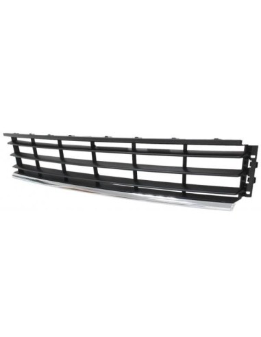 The central grille front bumper for passat 2010-2014 with 1 chrome profile Aftermarket Bumpers and accessories