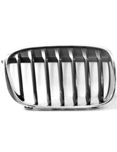 Front grille chrome right-black BMW X1 f48 2015 onwards Aftermarket Bumpers and accessories