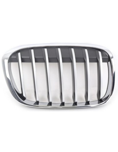 Front grille chrome right-chrome black-BMW X1 f48 2015 onwards Aftermarket Bumpers and accessories