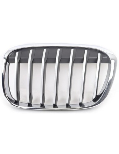 Front grille chrome left-chrome black-for x1 f48 2015- basis/x-line Aftermarket Bumpers and accessories