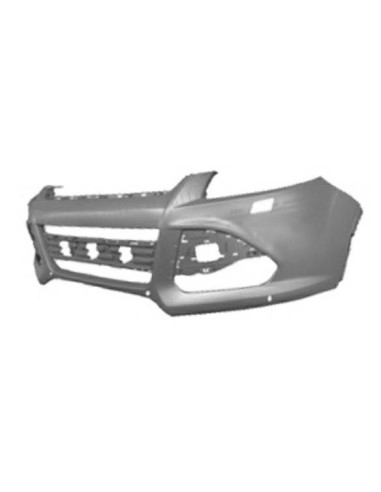 Front bumper Ford Kuga 2013 onwards with holes sensors park and headlight washer Aftermarket Bumpers and accessories