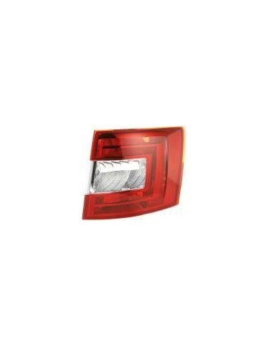 Fanale faro Trasero izquierdo para skoda octavia 2013 en adelante sw no led hella Faros y luz