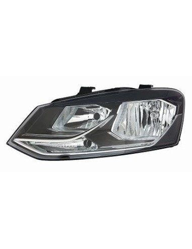 Faro proyector luz delantero derecha VW Polo 2014 en adelante negro h7 Lucana Faros y luz