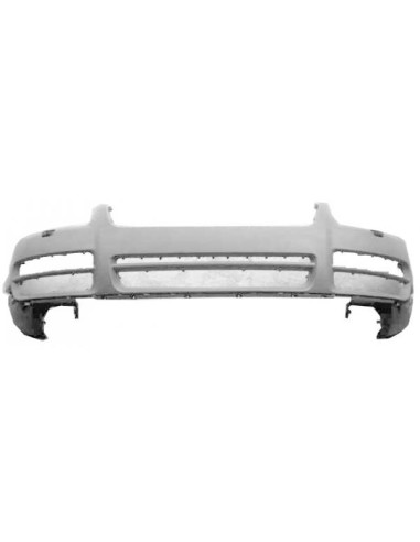 Front bumper Volkswagen Touareg 2002 to 2006 wash lights holes Aftermarket Bumpers and accessories