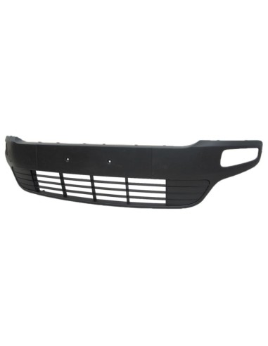 Trim front bumper for Fiat Punto Evo 2009- Black Gloss without holes Aftermarket Bumpers and accessories