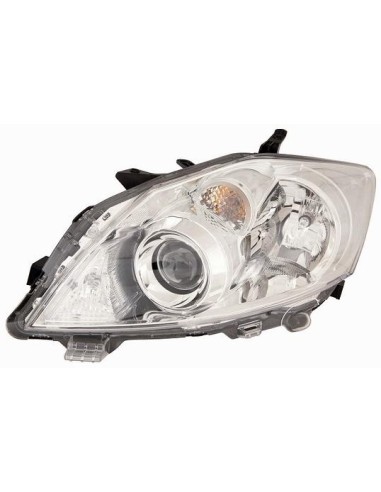 Faro anteriore sinistro per toyota auris 2010 al 2012 parabola cromata Aftermarket Illuminazione