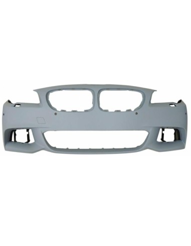 Front bumper for series 5 F10 2013- with headlight washer holes and sensors park m-tech Aftermarket Bumpers and accessories