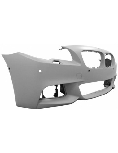 Front bumper for series 5 F10 2013- with headlight washer sensors and the chamber m-tech Aftermarket Bumpers and accessories