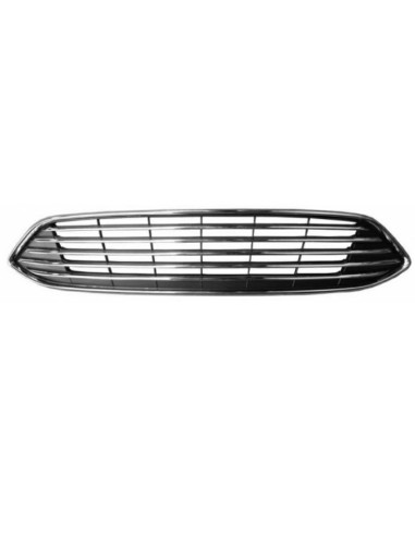 Bezel front grille Ford Focus 2014 onwards Black Chrome Aftermarket Bumpers and accessories