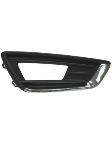 Right grille front bumper Ford Focus 2014 onwards with chrome-plated hole Aftermarket Bumpers and accessories