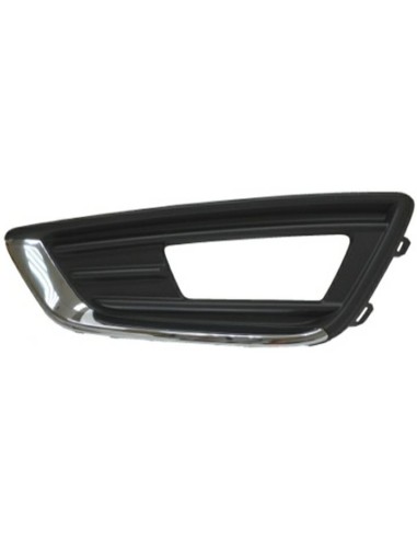 Left grille front bumper Ford Focus 2014 onwards with chrome-plated hole Aftermarket Bumpers and accessories