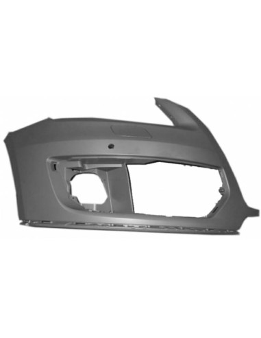 Right-hand sill front bumper for Q5 2008-2012 with headlight washer hole and sensors Aftermarket Bumpers and accessories