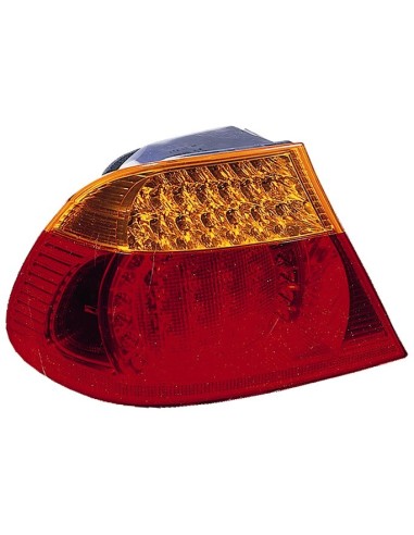 Right taillamp series 3 and46 coupe 2003-2006 outside led orange red Aftermarket Lighting