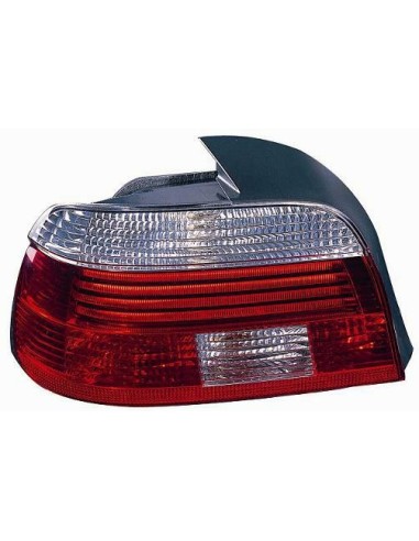 Left taillamp for BMW 5 Series E39 2000 to 2003 led red white Aftermarket Lighting